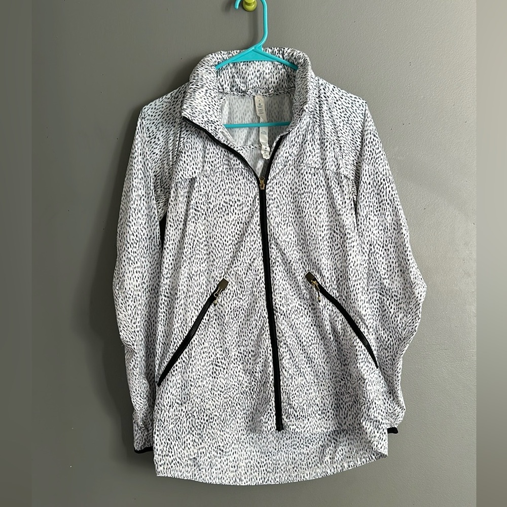 lululemon athletica White and Black Jacket